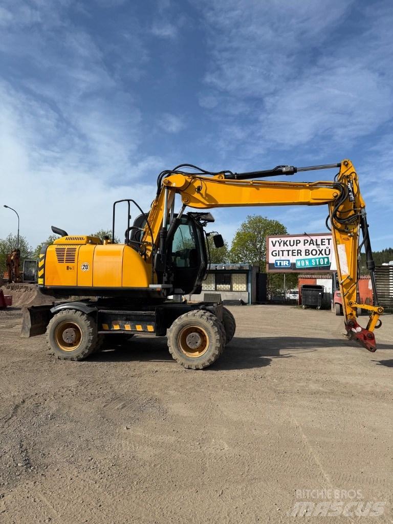 JCB JS 145 W Ratiniai ekskavatoriai