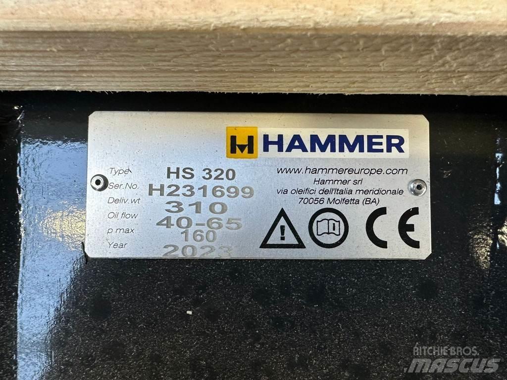 Hammer HS320 Hidrauliniai kūjai / Trupintuvai