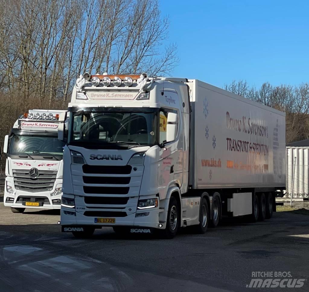 Scania S 730 Naudoti vilkikai