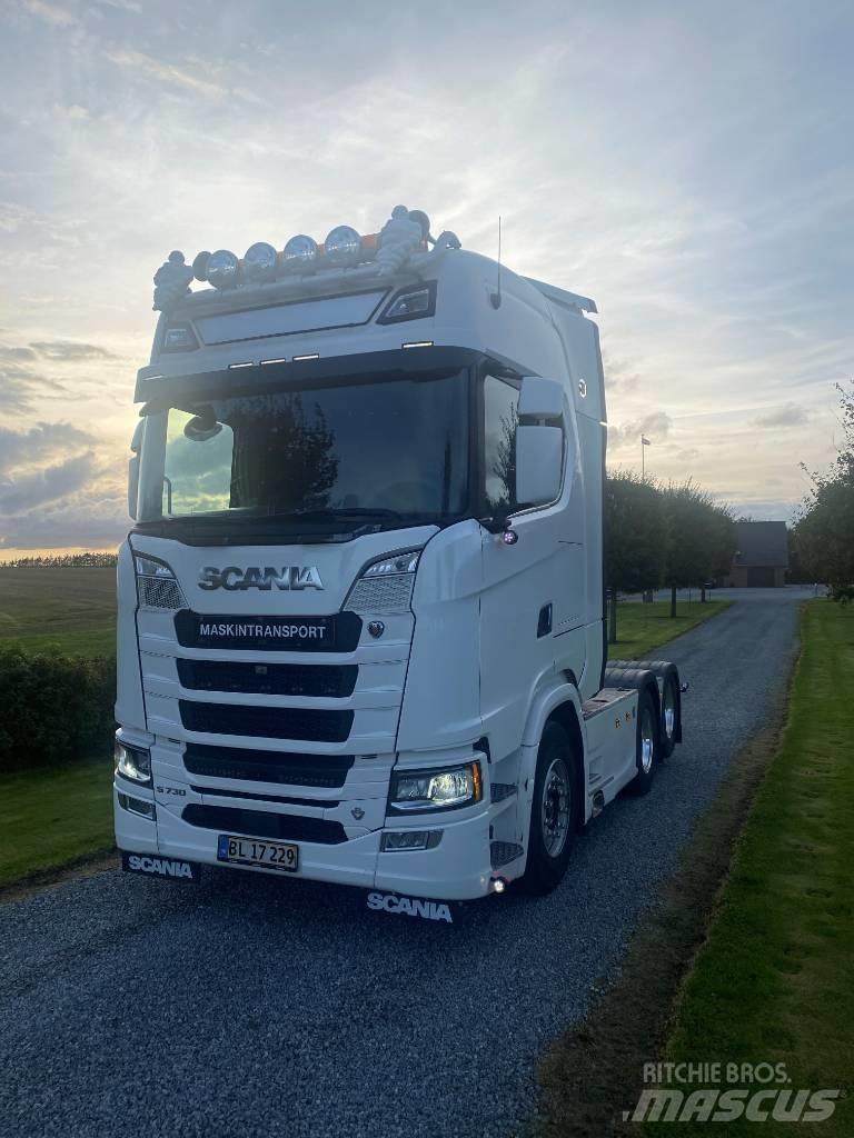Scania S 730 Naudoti vilkikai