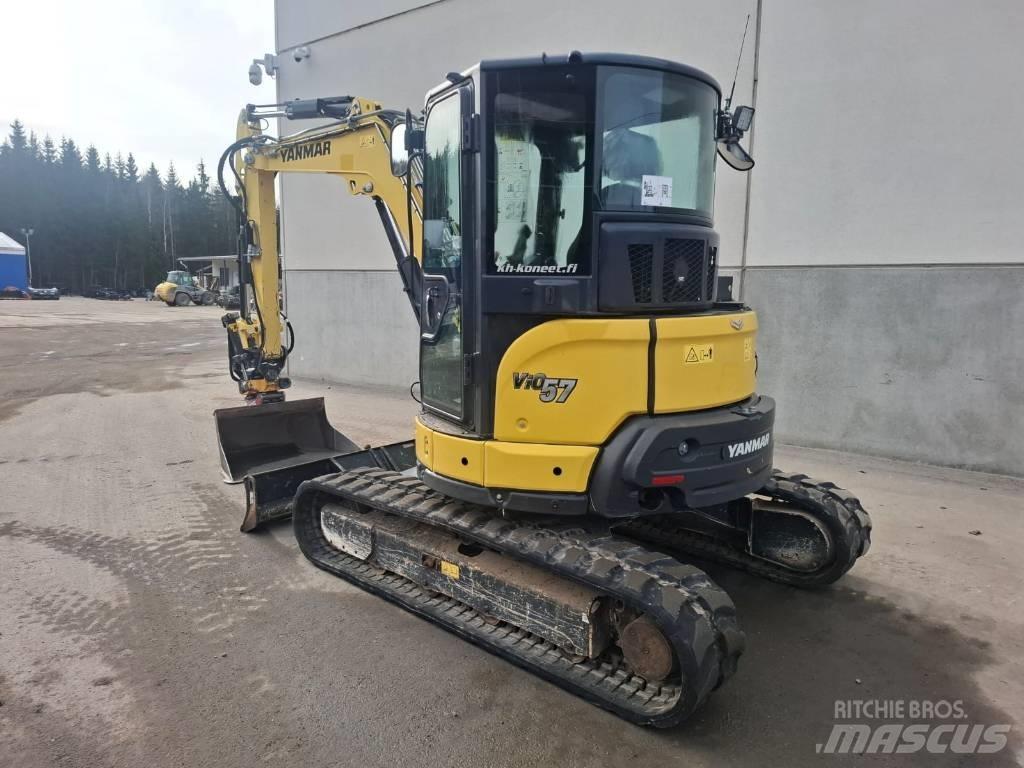 Yanmar Vio 57-6A Mini ekskavatoriai < 7 t