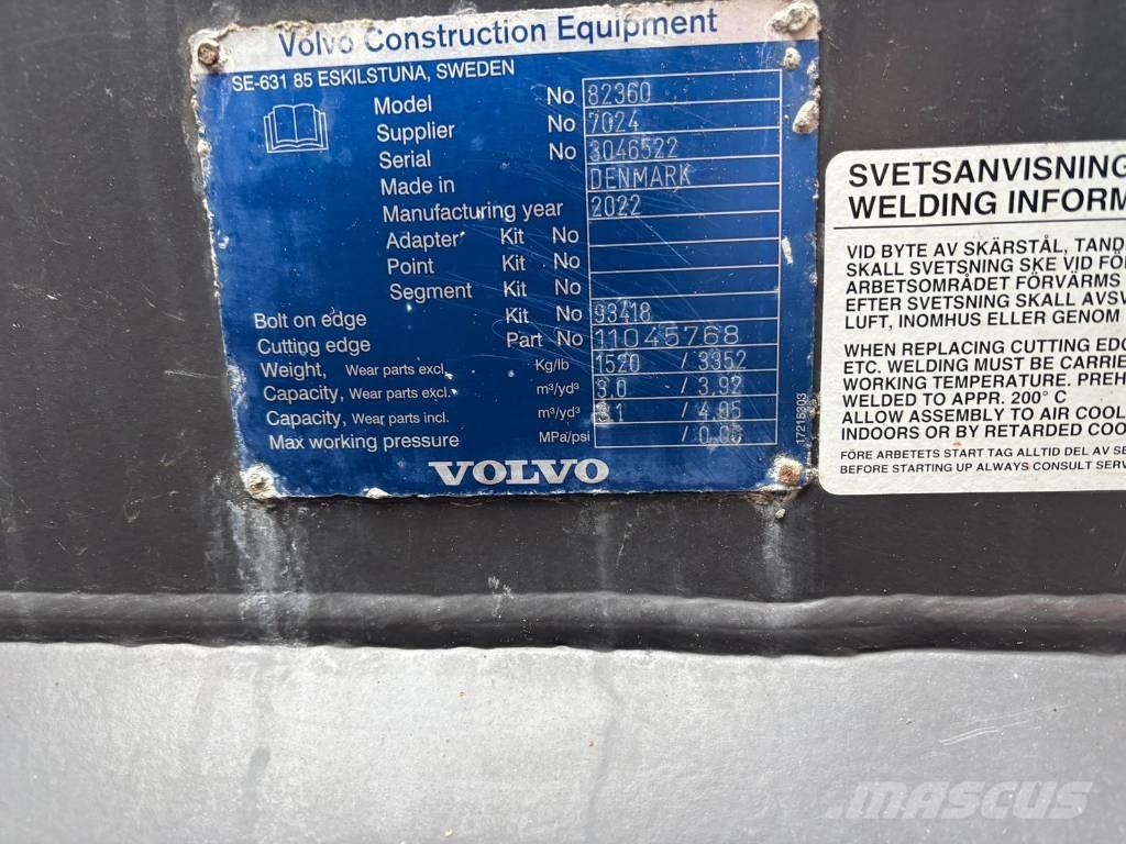Volvo L 90 H Bucket Kaušai