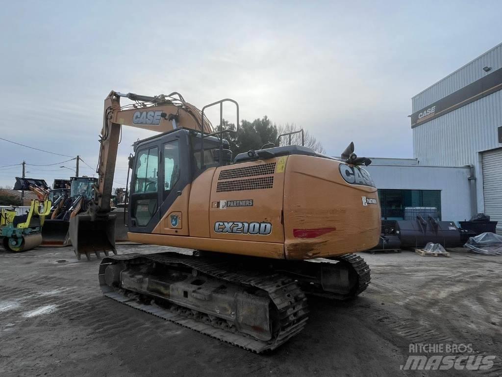 CASE CX 210 D Vikšriniai ekskavatoriai