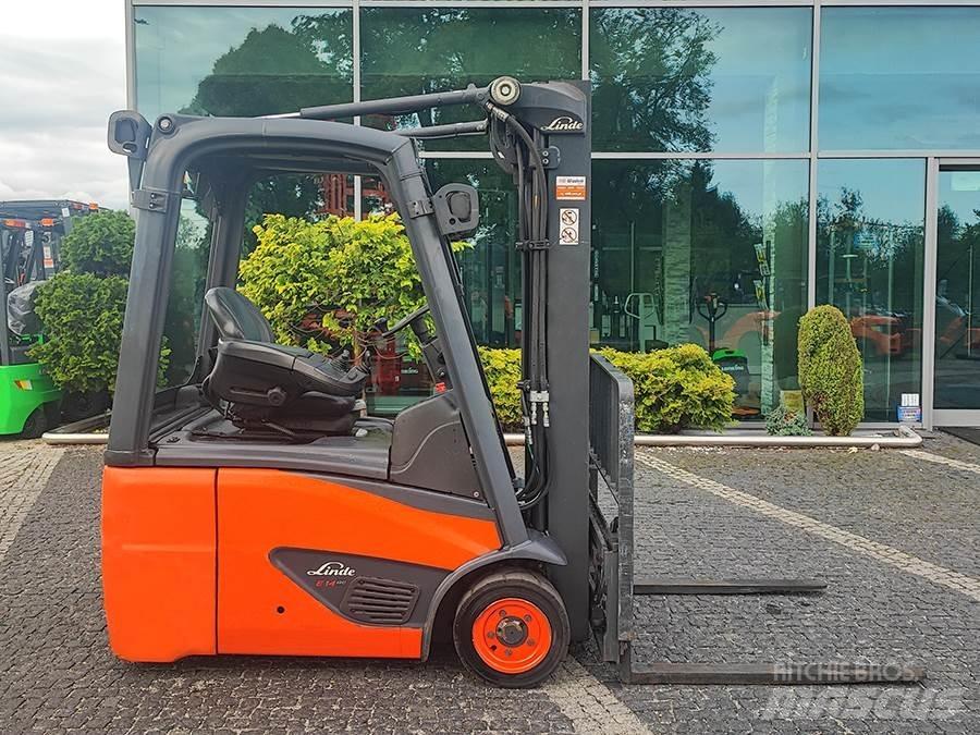 Linde E14-02 Elektriniai šakiniai krautuvai