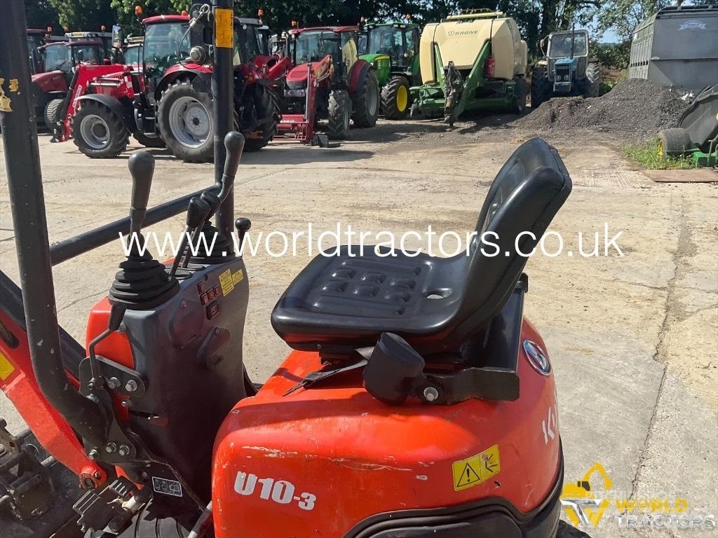 Kubota U 10-3 Mini ekskavatoriai < 7 t
