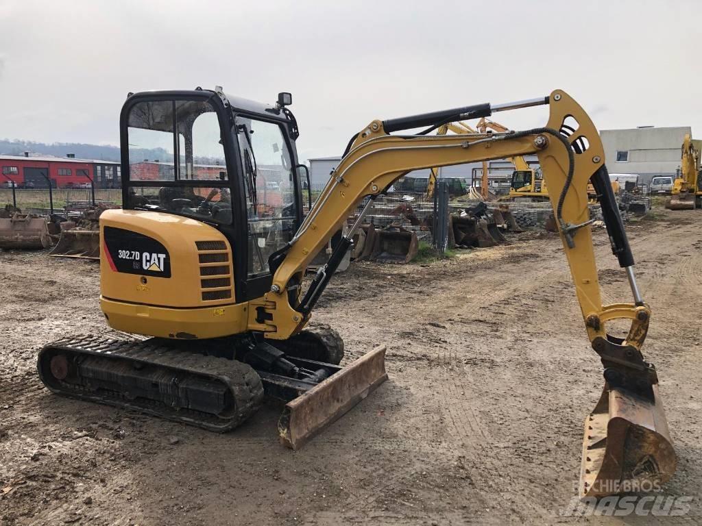 CAT 302.7 D Mini ekskavatoriai < 7 t