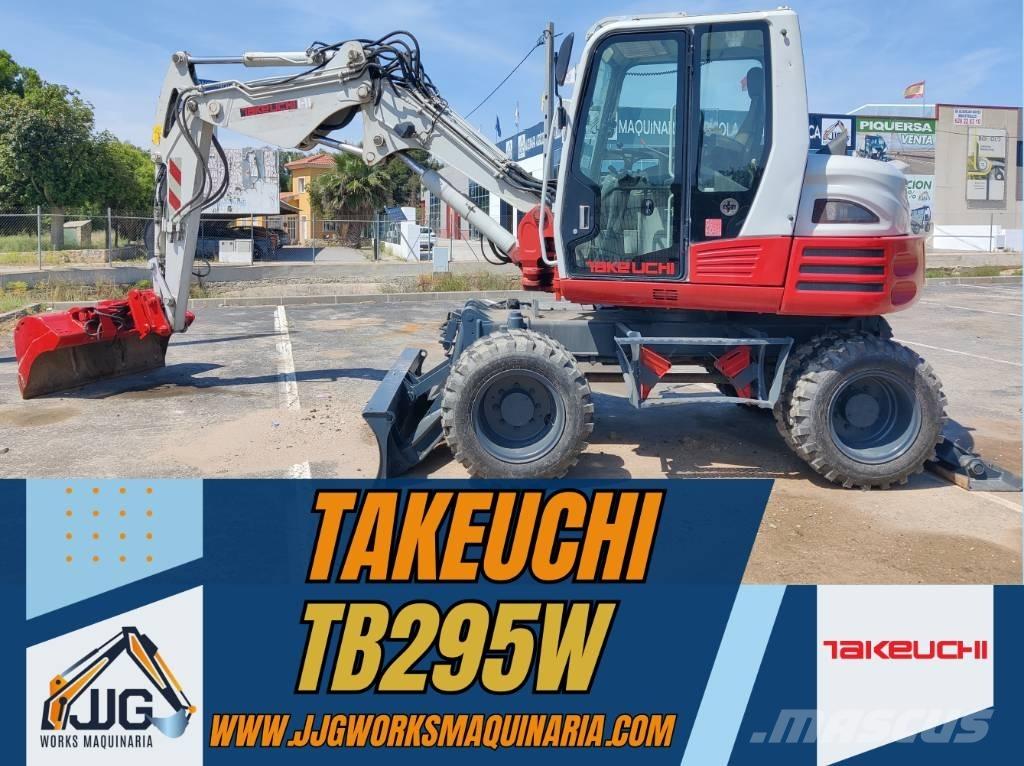 Takeuchi TB 295 W Ratiniai ekskavatoriai