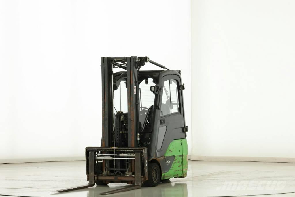 Linde E 14-02 Elektriniai šakiniai krautuvai
