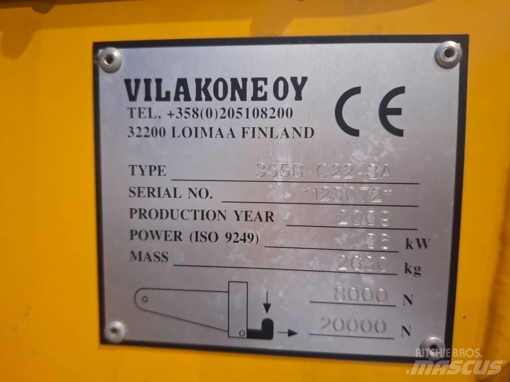 Wille 355 B Naudoti ratiniai krautuvai