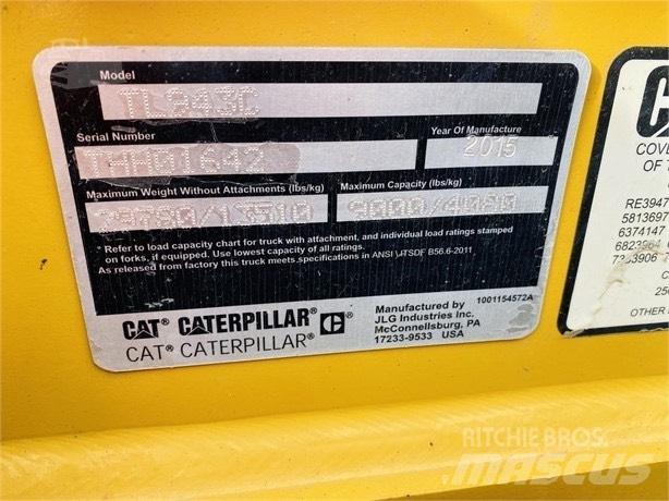CAT TL 943 C Teleskopiniai krautuvai