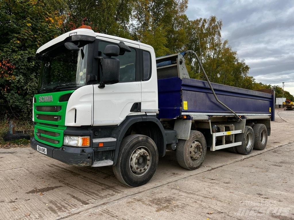 Scania P 410 Savivarčių priekabų vilkikai
