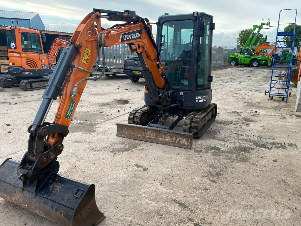 Develon DX 27 Z-7 Mini ekskavatoriai < 7 t