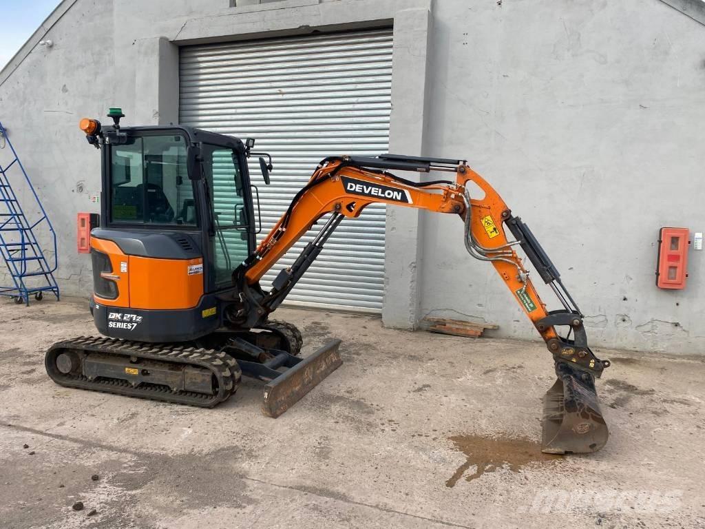 Develon DX 27 Z-7 Mini ekskavatoriai < 7 t
