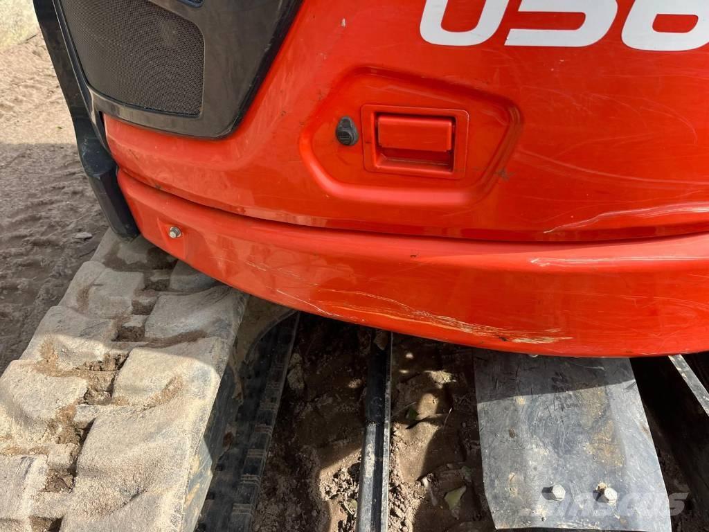 Kubota U 56-S Mini ekskavatoriai < 7 t