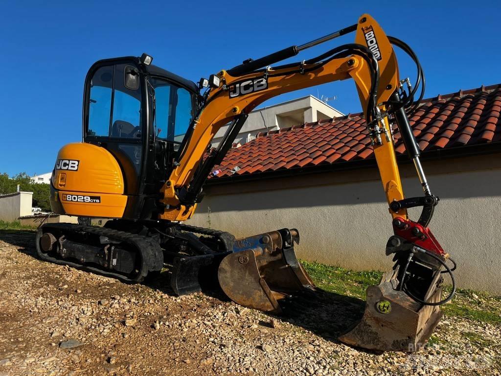 JCB 8029 CTS Mini ekskavatoriai < 7 t