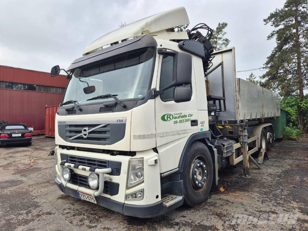 Volvo FM 460 Automobiliniai kranai