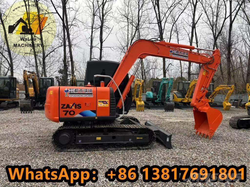 Hitachi ZX 70 Mini ekskavatoriai < 7 t