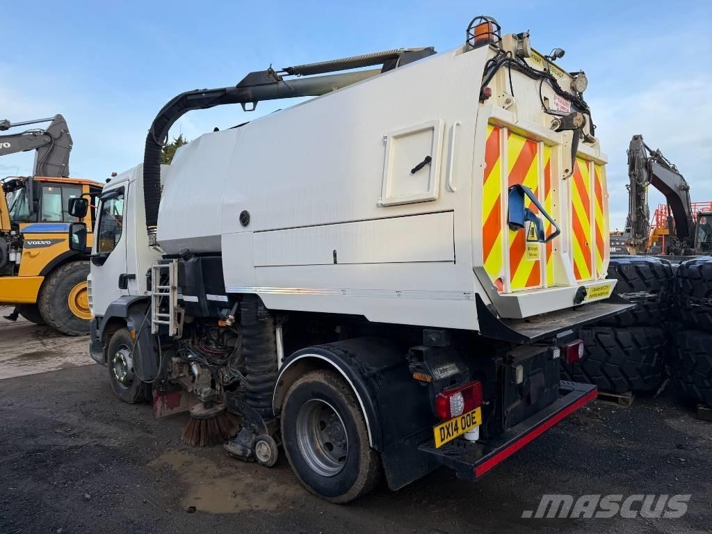 Johnston Sweeper Šlavimo technika