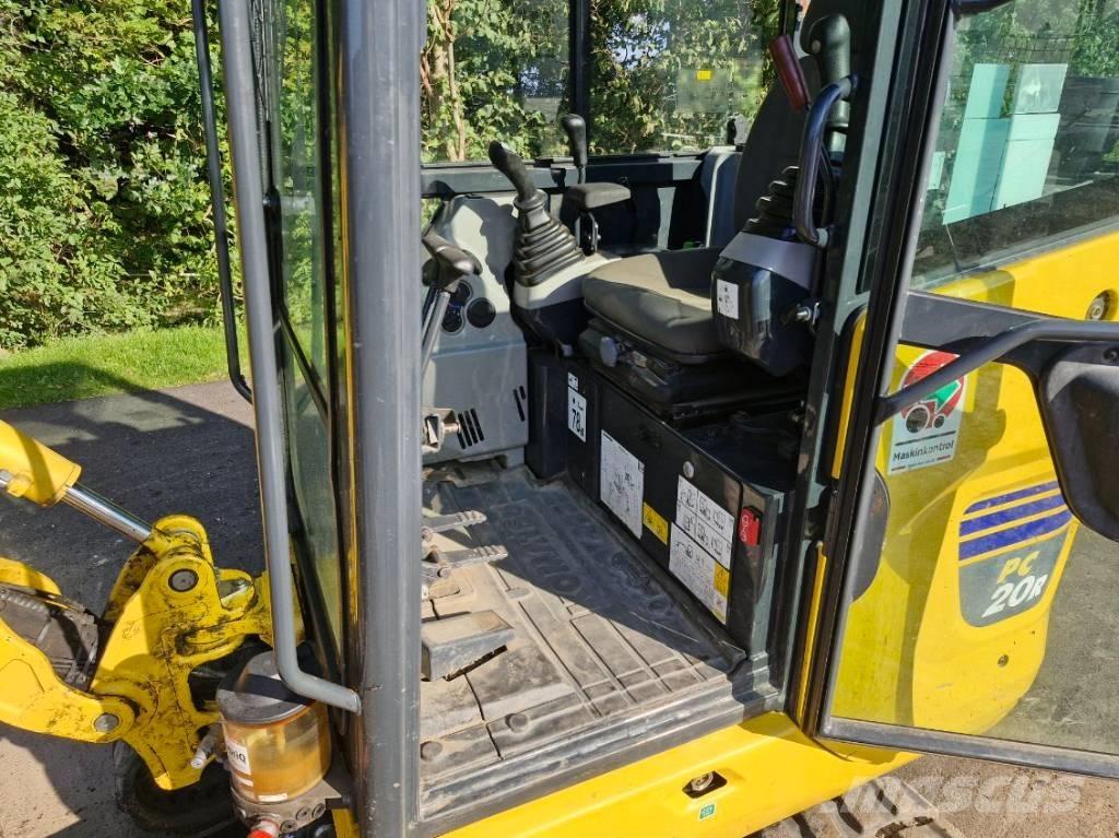 Komatsu PC 20 R-5 Mini ekskavatoriai < 7 t