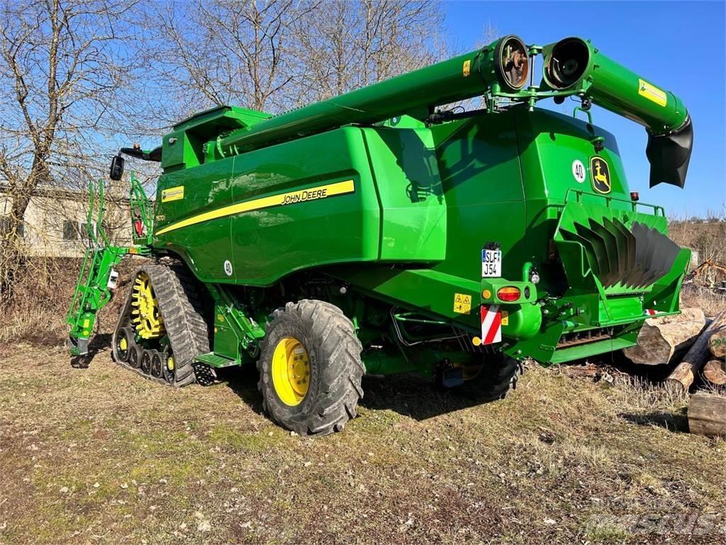 John Deere T670i Derliaus nuėmimo kombainai