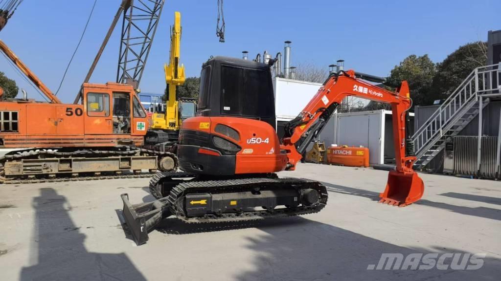 Kubota U50-4 Mini ekskavatoriai < 7 t