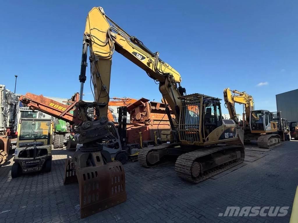 CAT 319D Vikšriniai ekskavatoriai