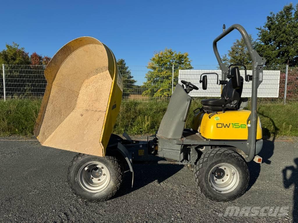 Wacker Neuson DW15e Statybiniai savivarčiai sunkvežimiai