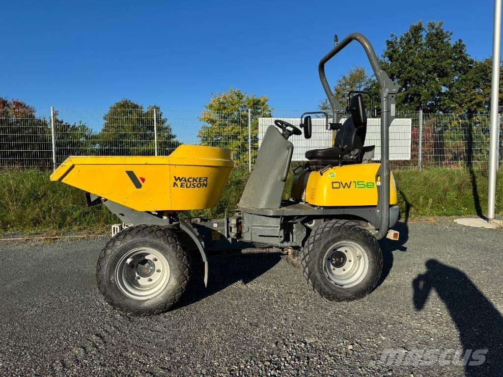 Wacker Neuson DW15e Statybiniai savivarčiai sunkvežimiai
