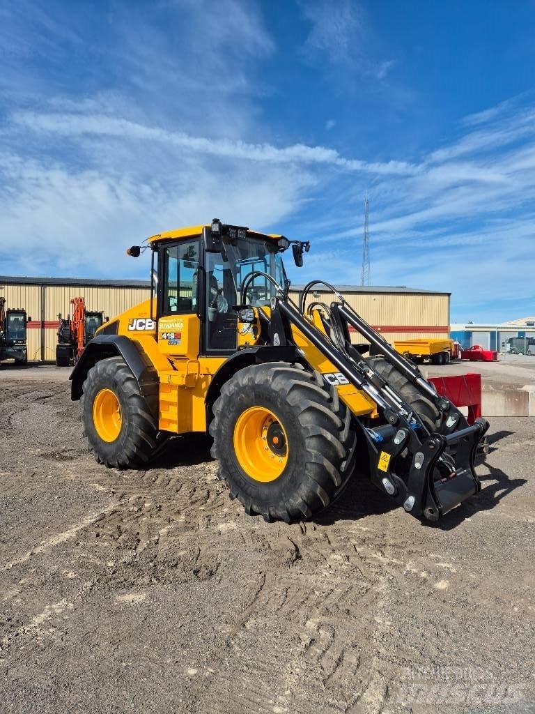 JCB 419 S Naudoti ratiniai krautuvai