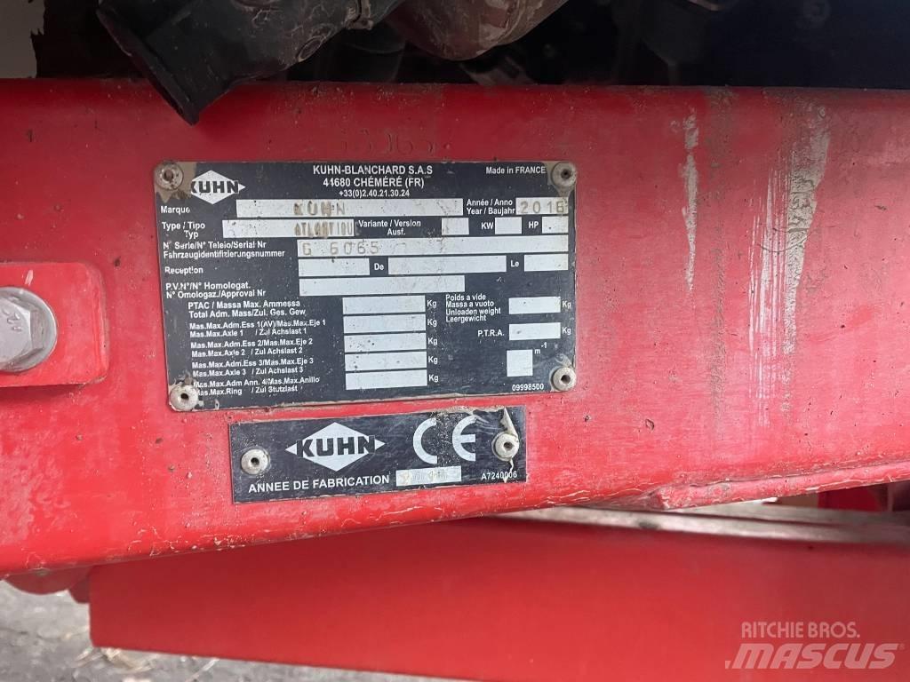 Kuhn Atlantique 3200 Prikabinami purkštuvai