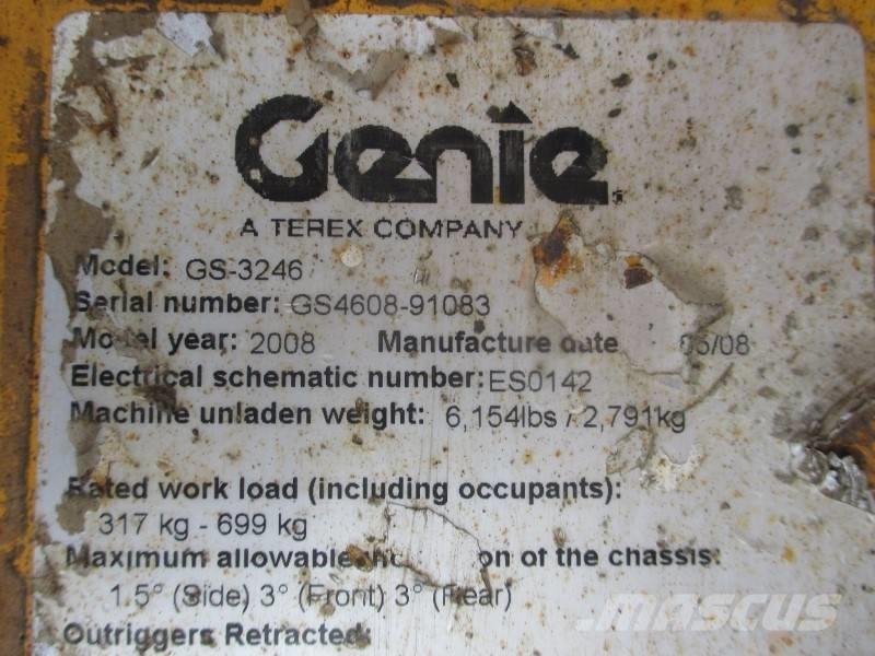 Genie GS 3246 Žirkliniai keltuvai