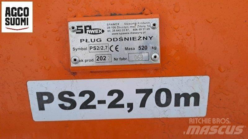 PS ALUEAURA 2-2.70 Sniego peiliai ir valytuvai