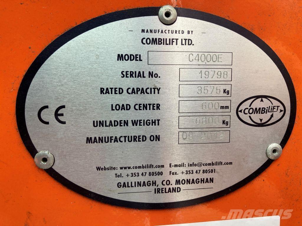 Combilift C4000 E Krautuvai su pakrovimu iš šonų