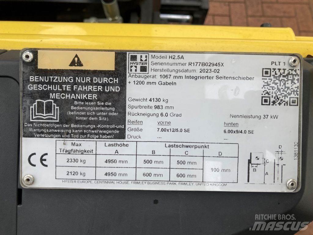 Hyster H 2.5A Dyzeliniai krautuvai