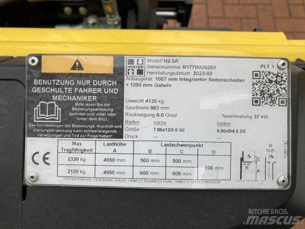 Hyster H 2.5A Dyzeliniai krautuvai