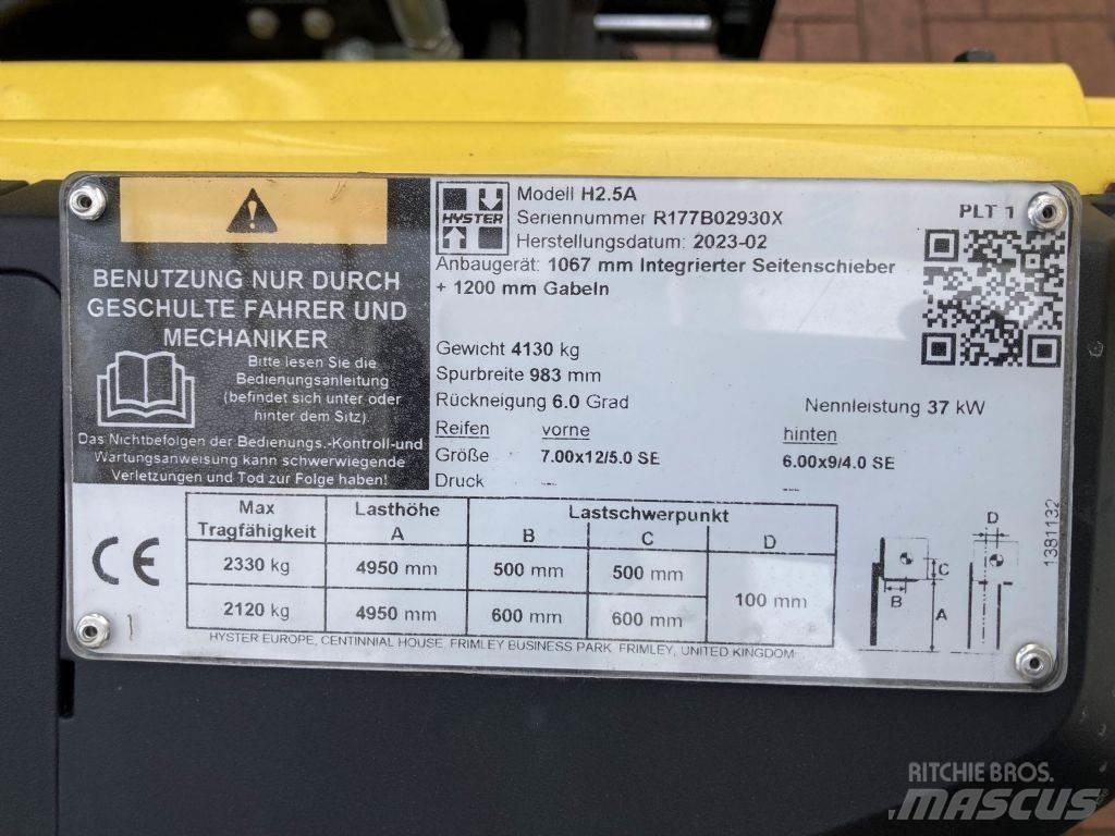 Hyster H 2.5A Dyzeliniai krautuvai