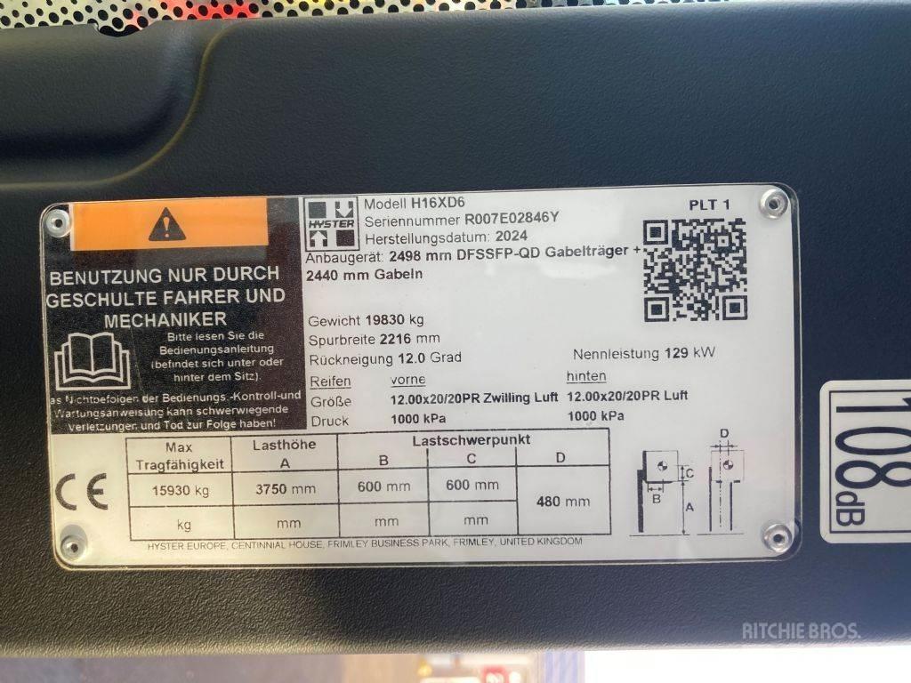 Hyster H16XD6 Dyzeliniai krautuvai