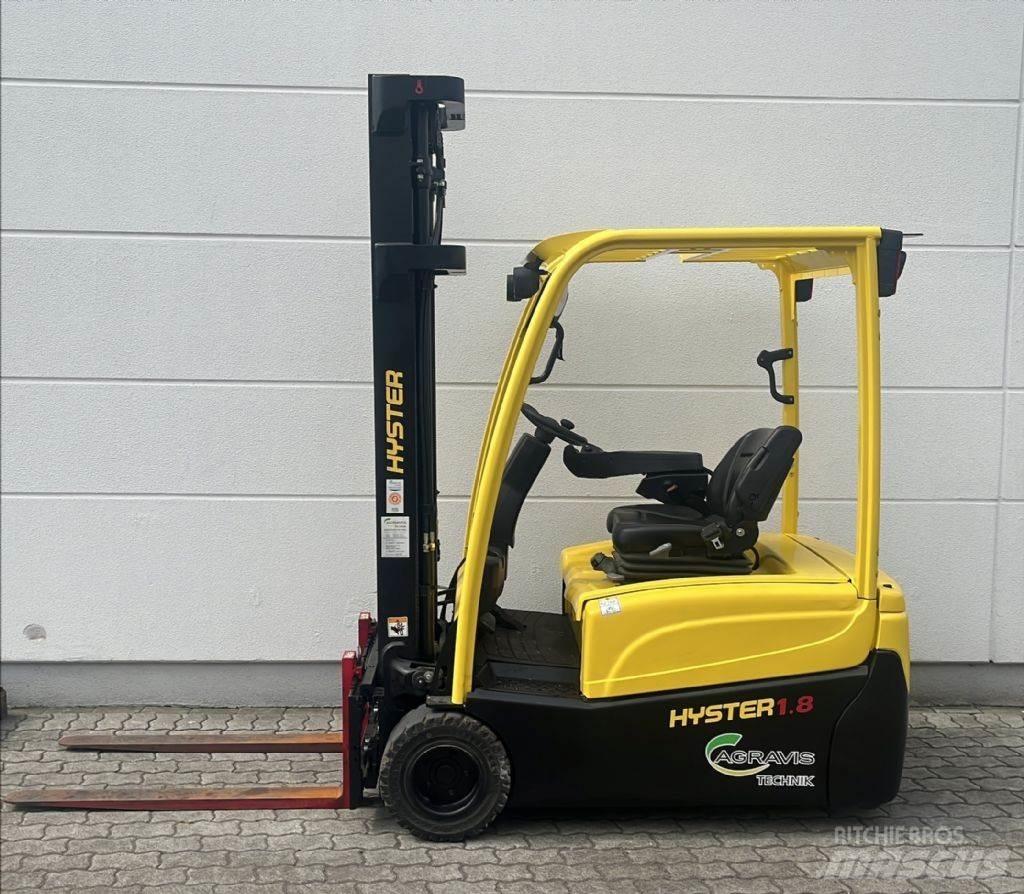 Hyster J 1.8 XNT Elektriniai šakiniai krautuvai