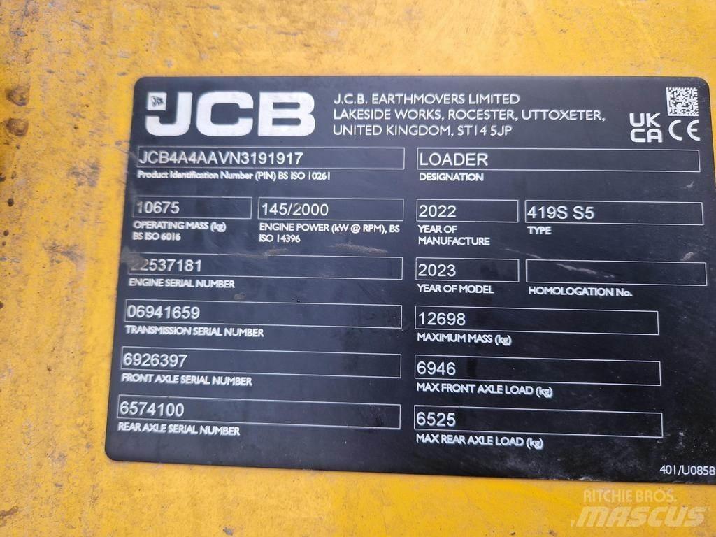JCB 419S Žemės ūkis - Kita