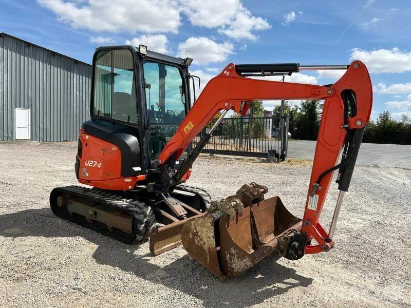 Kubota U27-4 Mini ekskavatoriai < 7 t