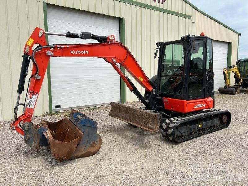 Kubota U50-5 Mini ekskavatoriai < 7 t