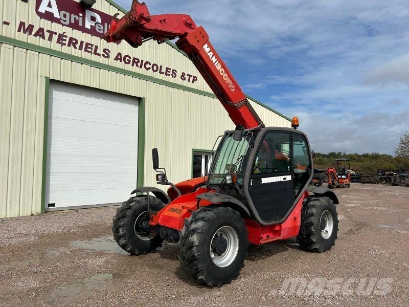 Manitou MT 732 Šakiniai krautuvai su prailgintu keltuvu