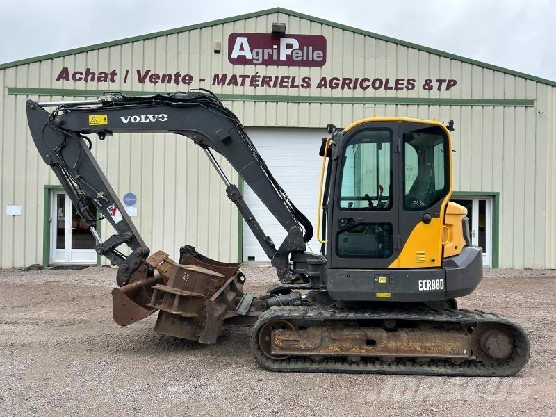 Volvo ECR88D Mini ekskavatoriai < 7 t
