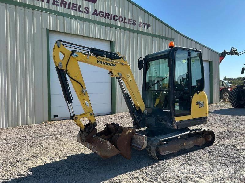 Yanmar SV26 Mini ekskavatoriai < 7 t
