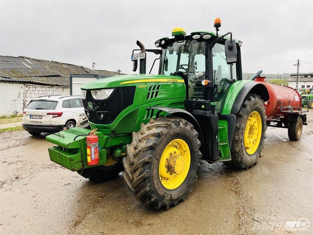 John Deere 6155M Traktoriai
