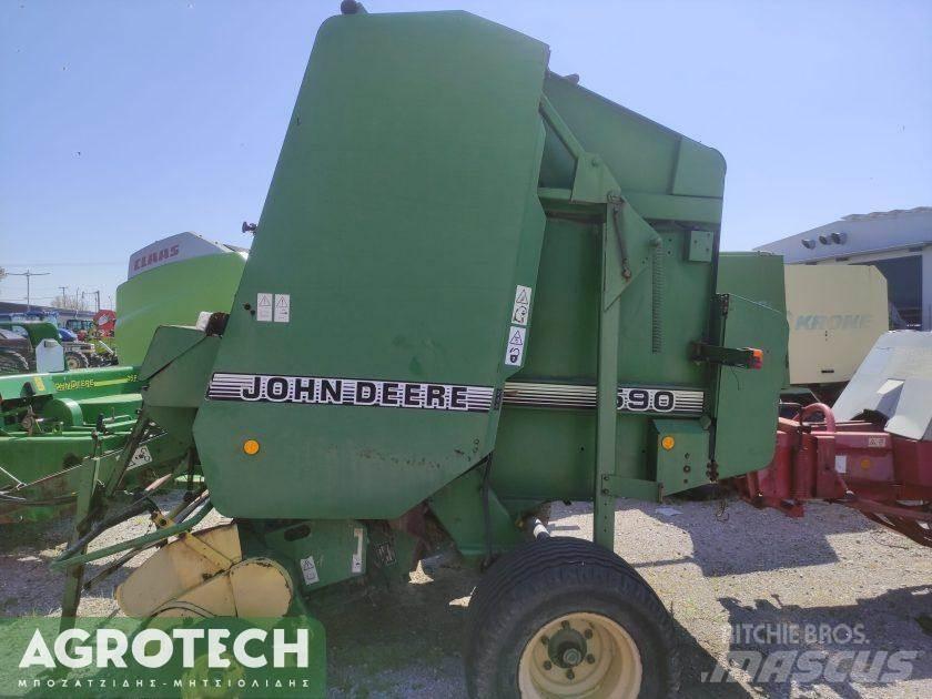 John Deere 590 Ritinių presai