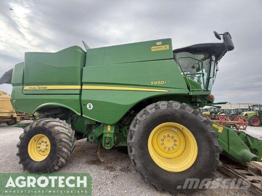 John Deere S660i Traktoriai
