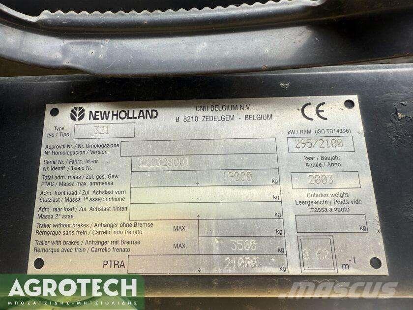 New Holland CX 880 Traktoriai