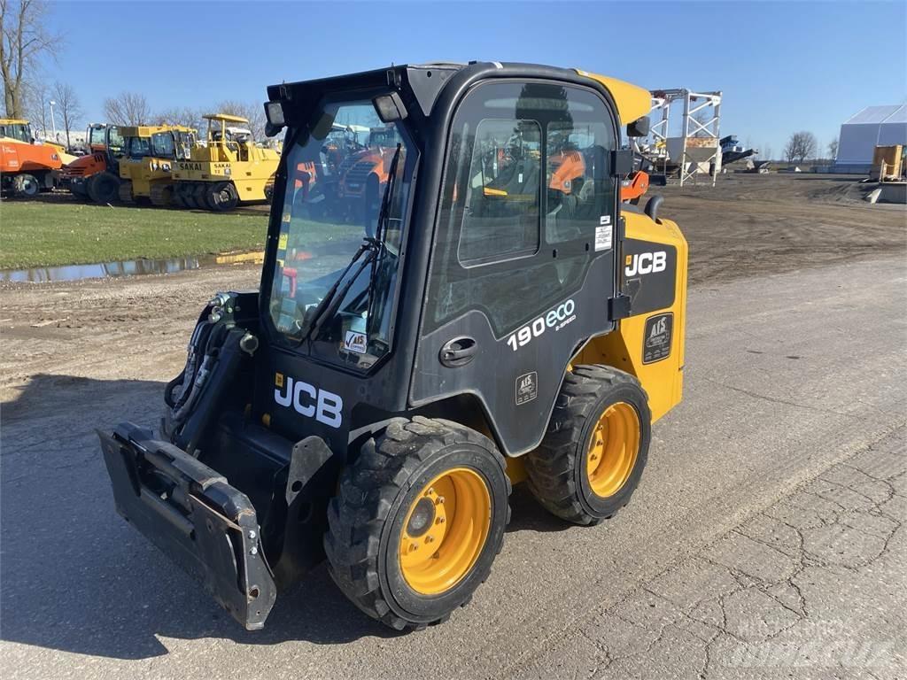 JCB 190 Krautuvai su šoniniu pasukimu