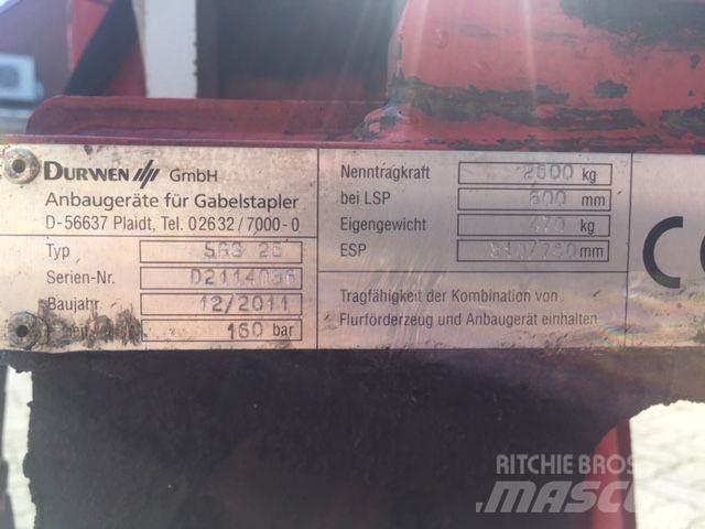 Durwen SGS 25 2Z Krovimas/Kėlimas - Kita